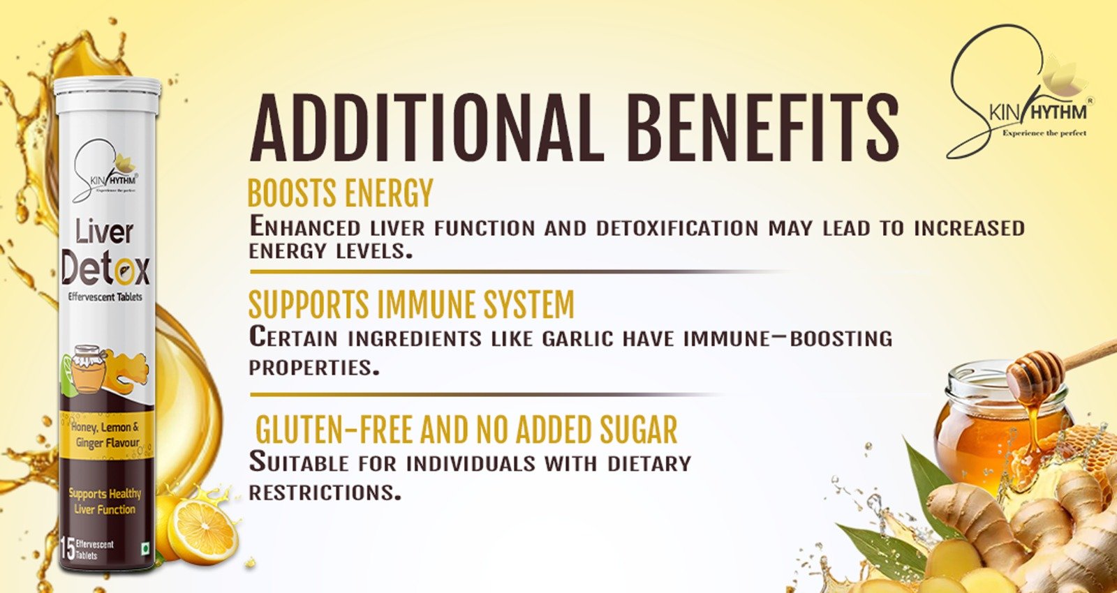 Best liver detox supplement in India – gluten-free, no added sugar, boosts energy and supports immune system.